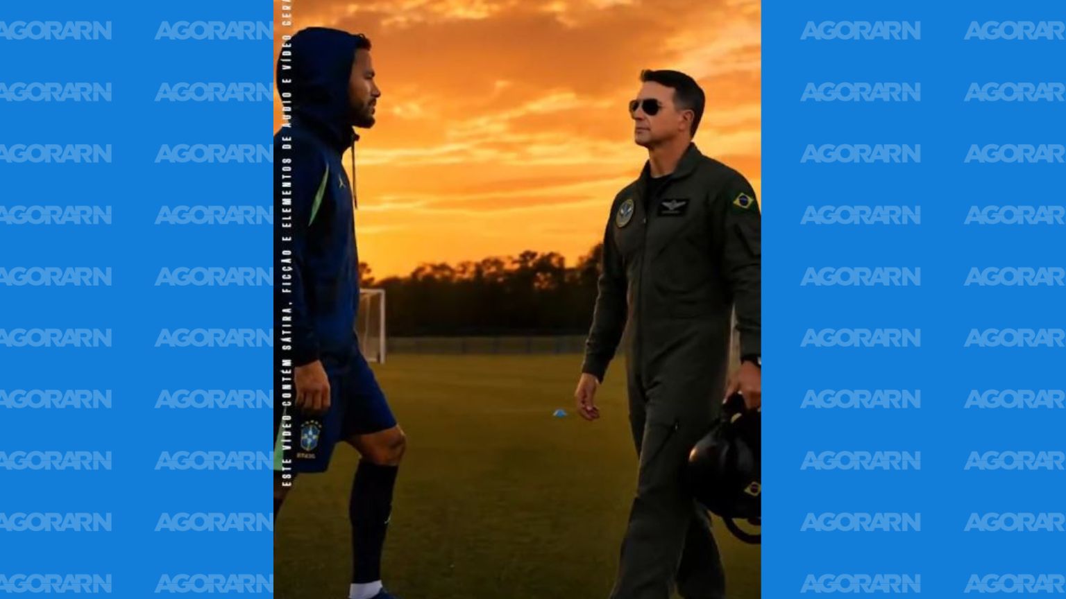 Flávio Bolsonaro utiliza IA para 'resgatar' Neymar em vídeo contra críticas de Lula