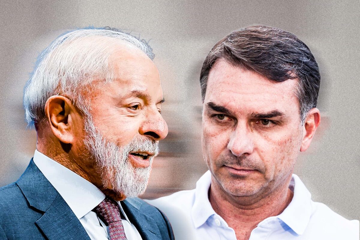 Flávio Bolsonaro pede que Alexandre de Moraes determine oitiva de Lula sobre Nicolás Maduro