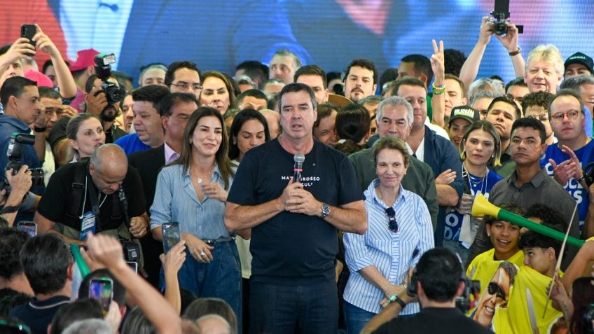 Federação oficializa candidatura de Eduardo Riedel à reeleição em MS