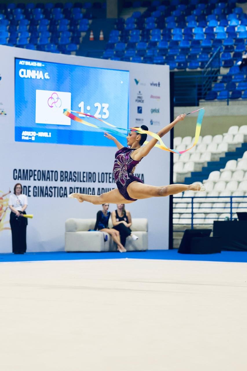Gabriela Cunha brilha e é destaque do RN no Brasileiro de GR
