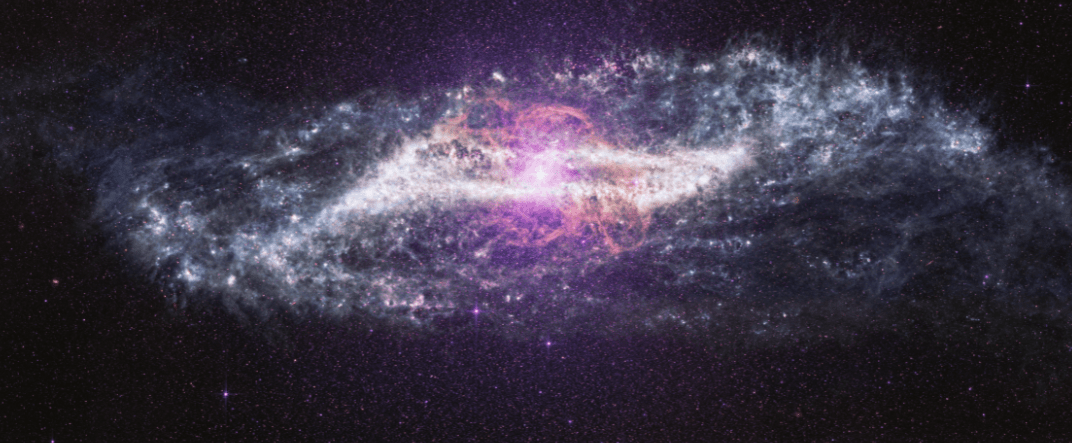 Telescópio Espacial James Webb revela estrutura de galáxia formada por colisão
