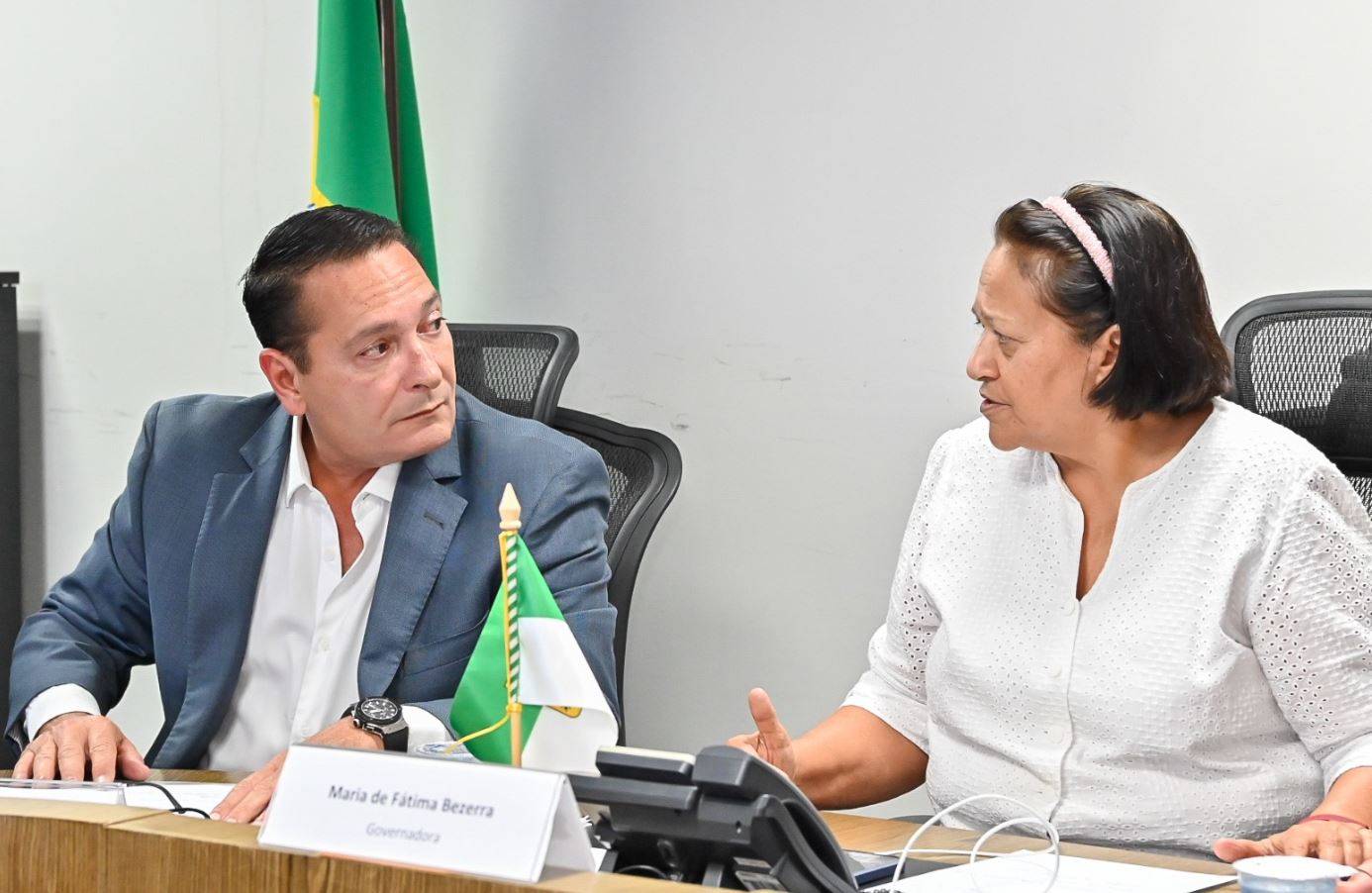 Governadora Fátima Bezerra deseja indicação do PSDB para vice de Cadu Xavier e busca fortalecimento da aliança