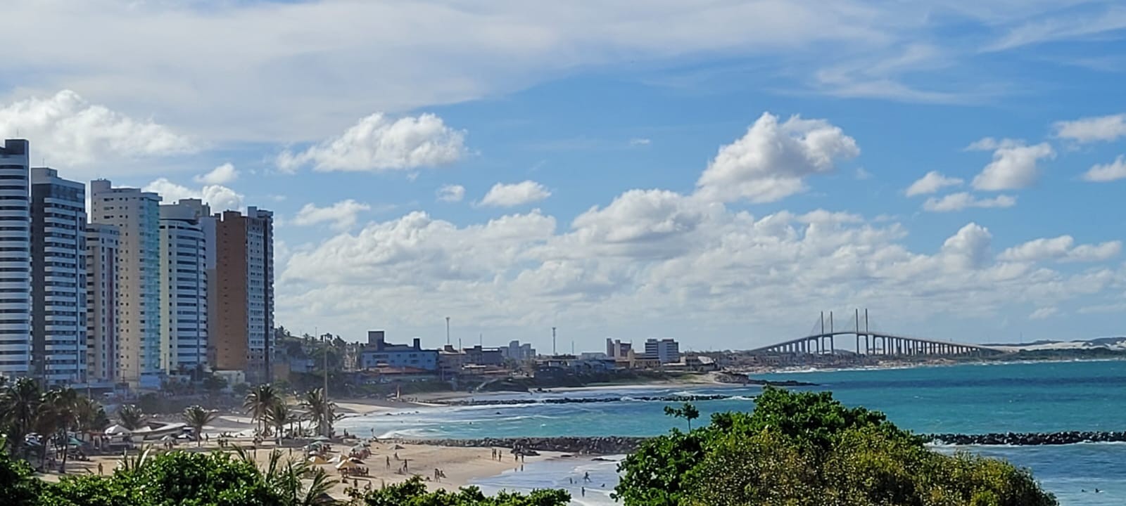 Grande Natal tem três pontos impróprios para banho no litoral neste fim de semana
