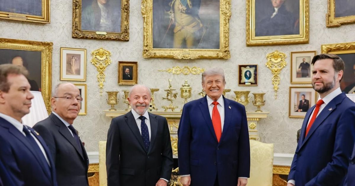 Lula e Trump criam GT para evitar tarifas dos EUA ao Brasil