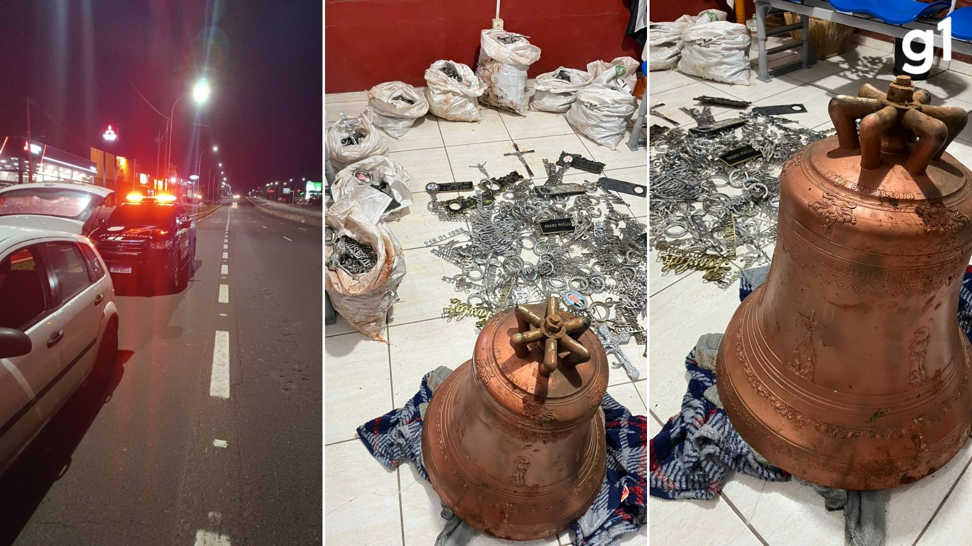 Grupo especializado em furtos a cemitérios e igrejas é preso no RS