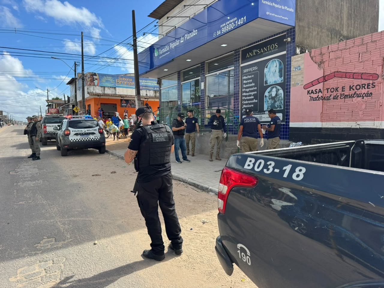 Homem é morto a tiros após discussão na Zona Oeste de Natal