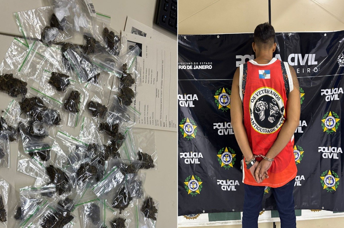 Polícia Civil prende suspeito de tráfico em Búzios