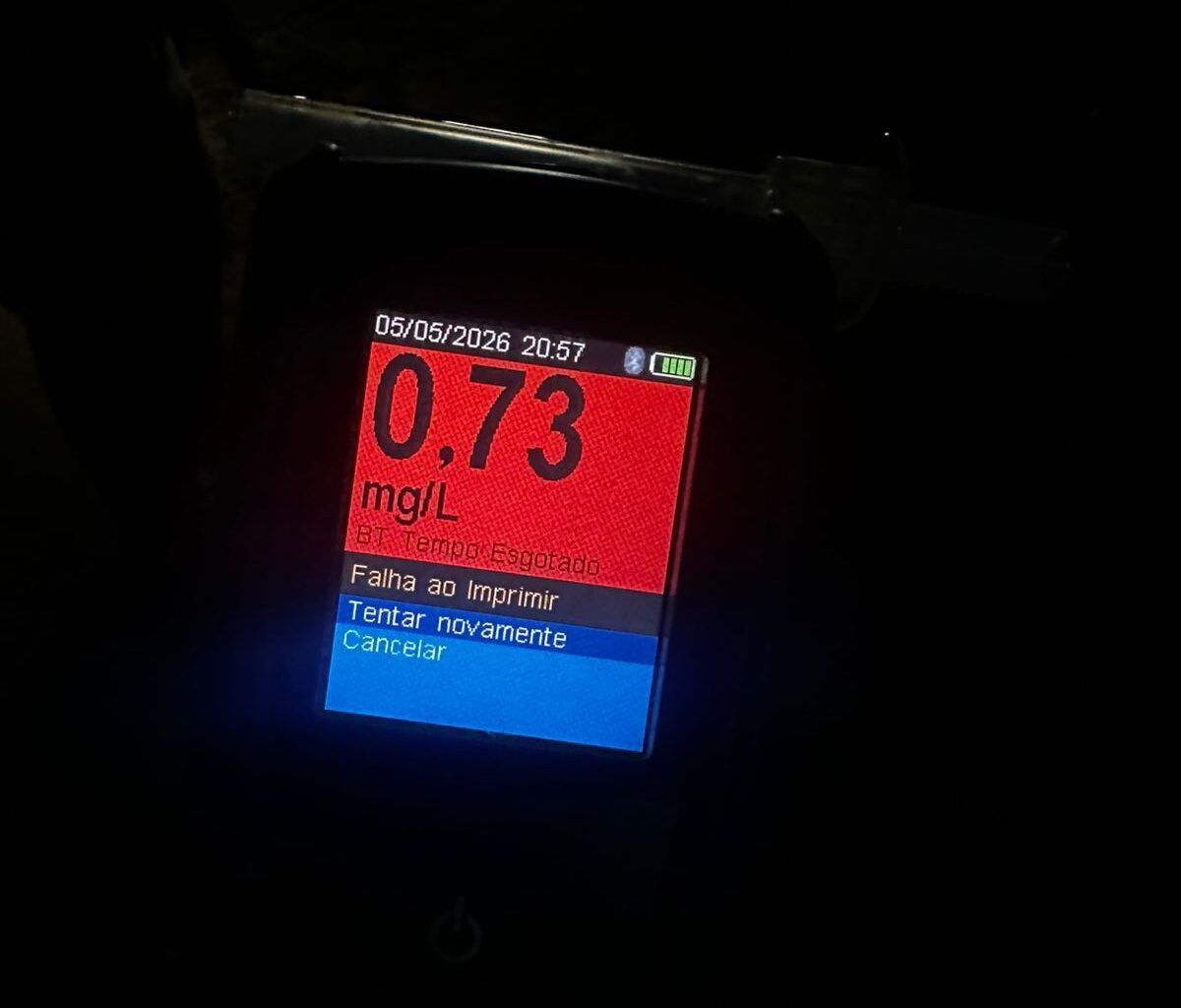 CPRE prende homem por embriaguez e falta de CNH na Grande Natal