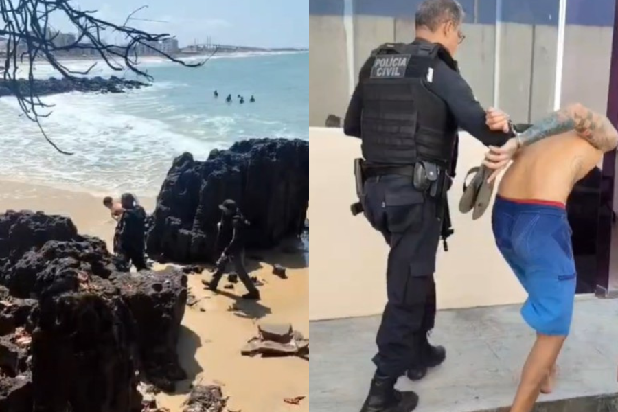 Polícia Civil cumpre mandado de prisão contra suspeito de tráfico na Praia dos Artistas