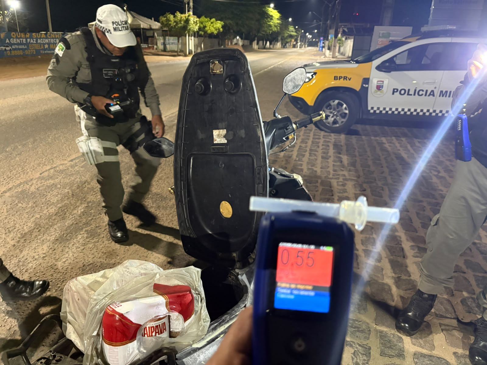 Homem é preso por embriaguez ao volante na Região Metropolitana de Natal