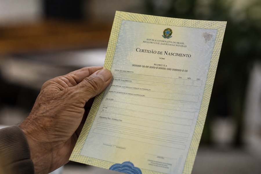 Idoso que viveu 63 anos sem registro de nascimento obtém certidão no Rio Grande do Norte