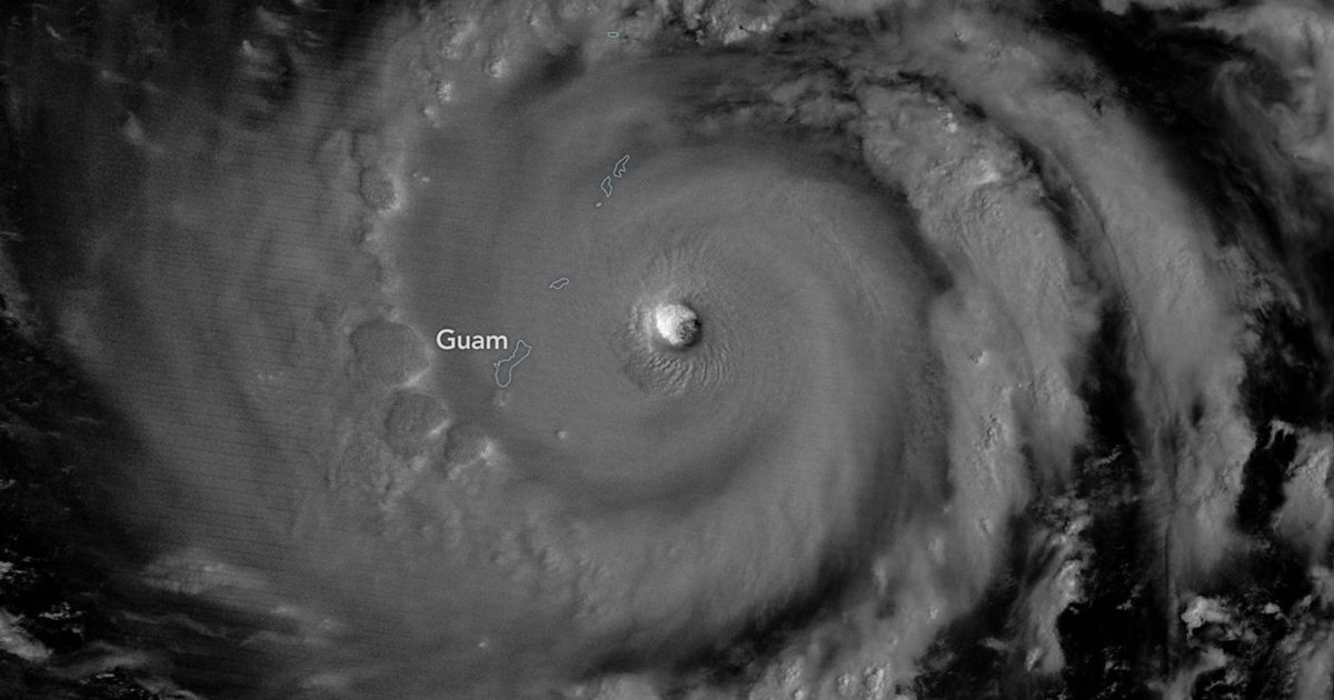 Supertufão Bavi deixa rastro de destruição após atingir Ilhas Marianas do Norte e Guam