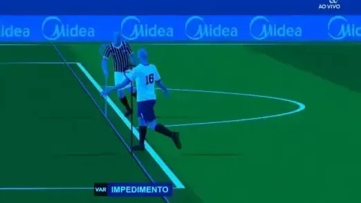 CBF avalia estreia positiva da tecnologia de impedimento semiautomático no Brasileirão