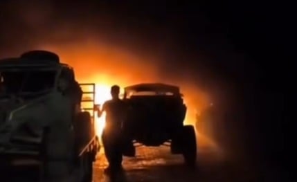Incêndio em Parnamirim destrói 8 veículos e mobiliza Corpo de Bombeiros
