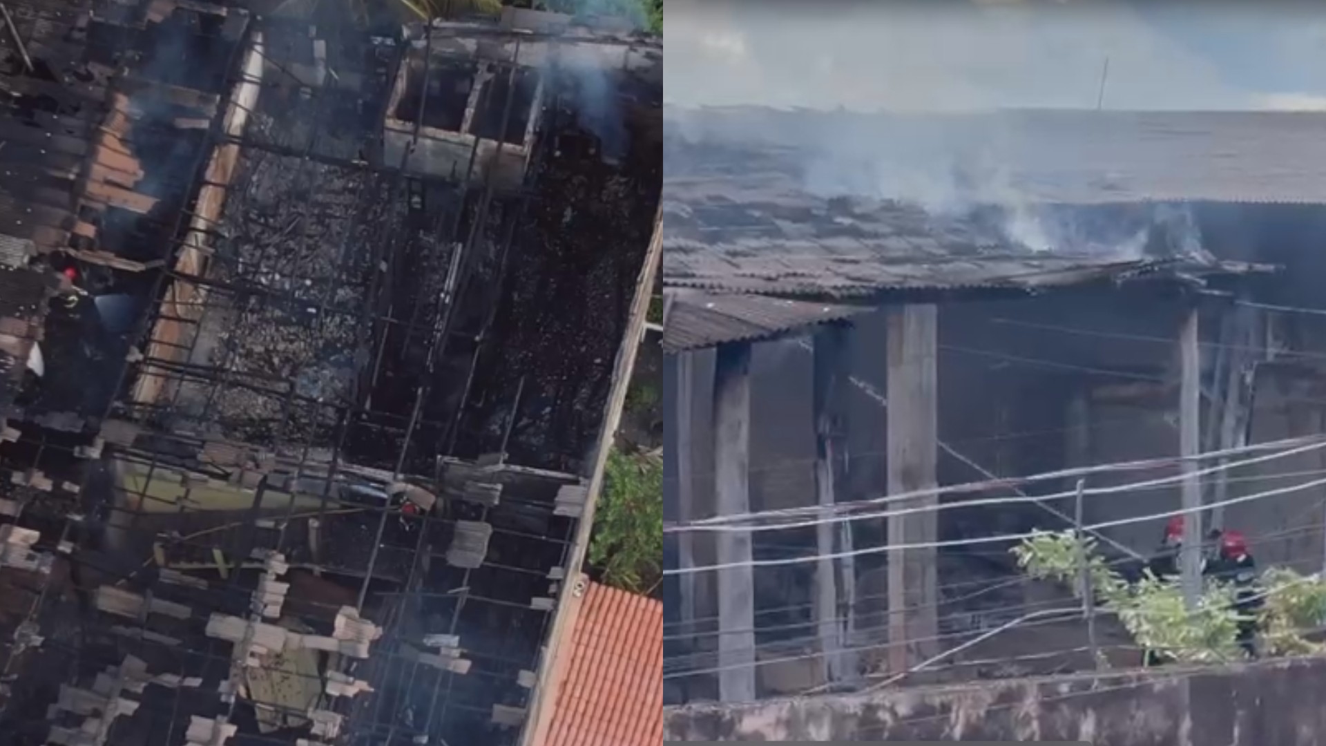 Incêndio destrói vila com nove casas em Altamira, Pará