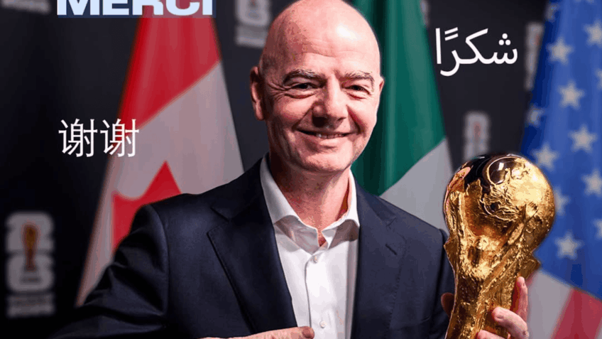 Gianni Infantino celebra recorde histórico de público na Copa do Mundo