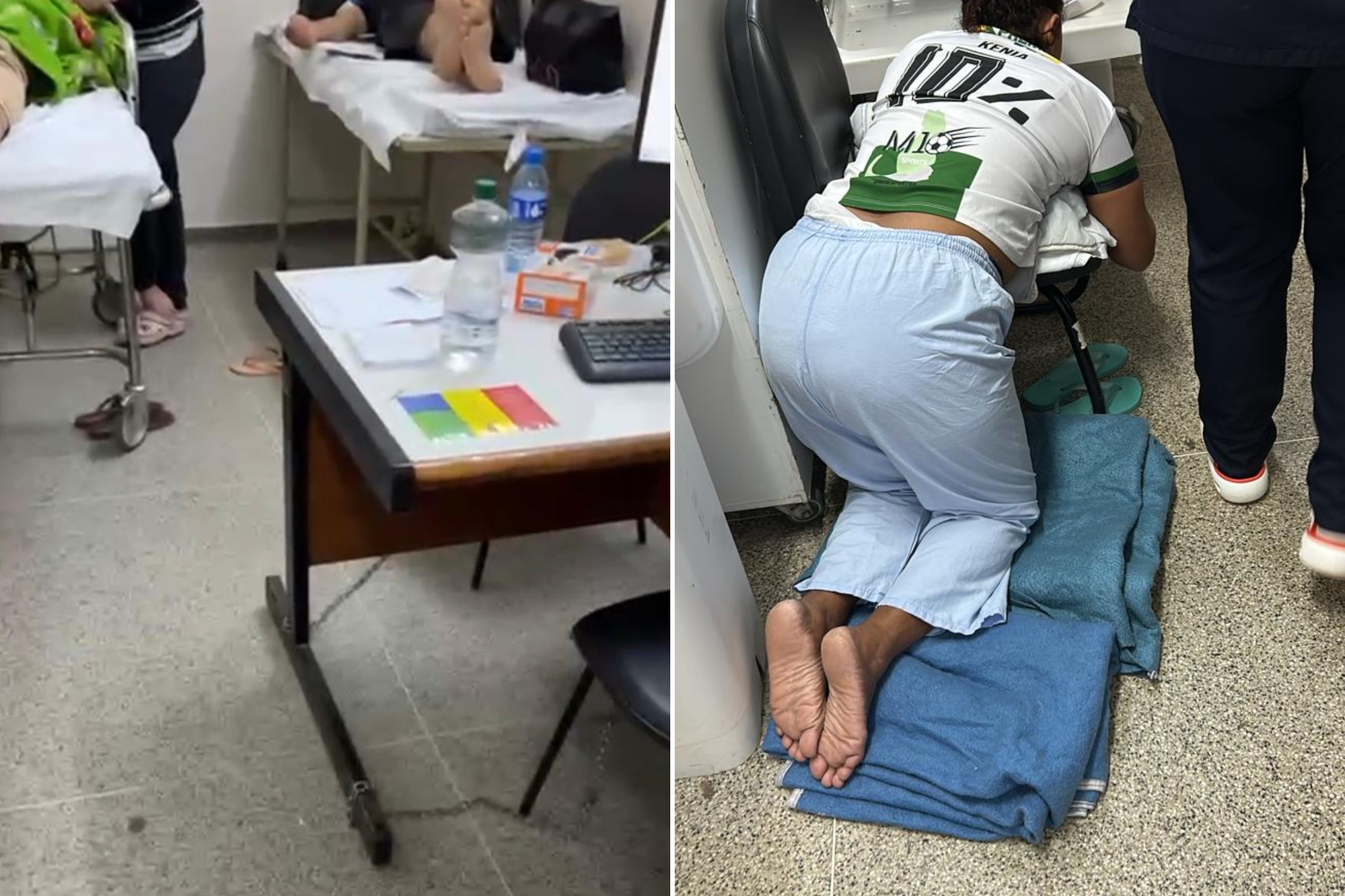 HRT de Brasília: Caos e superlotação forçam internação de pacientes em consultórios