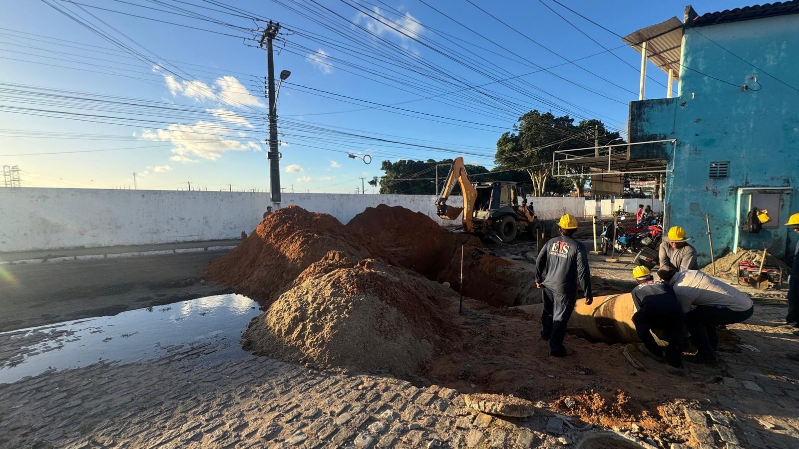 STTU altera trânsito na Avenida Bom Pastor para obra de saneamento