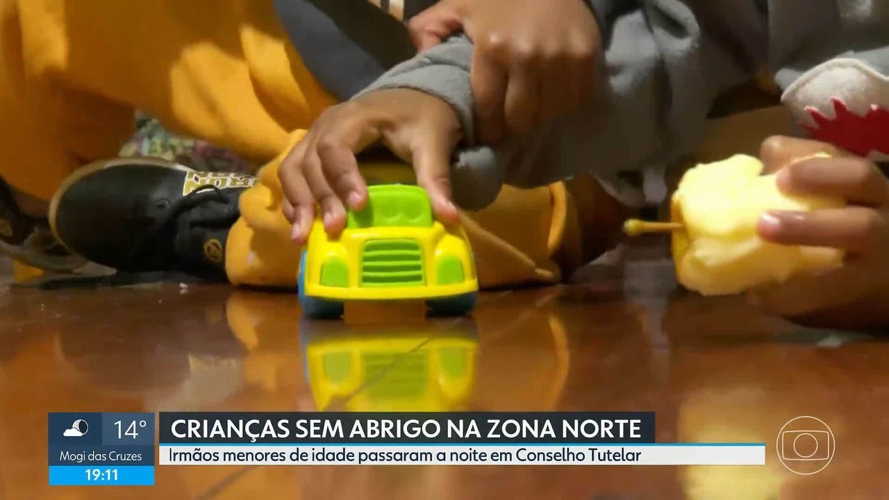 Seis irmãos, entre 1 e 13 anos, dormiram no chão por falta de vagas em abrigos da Prefeitura de SP