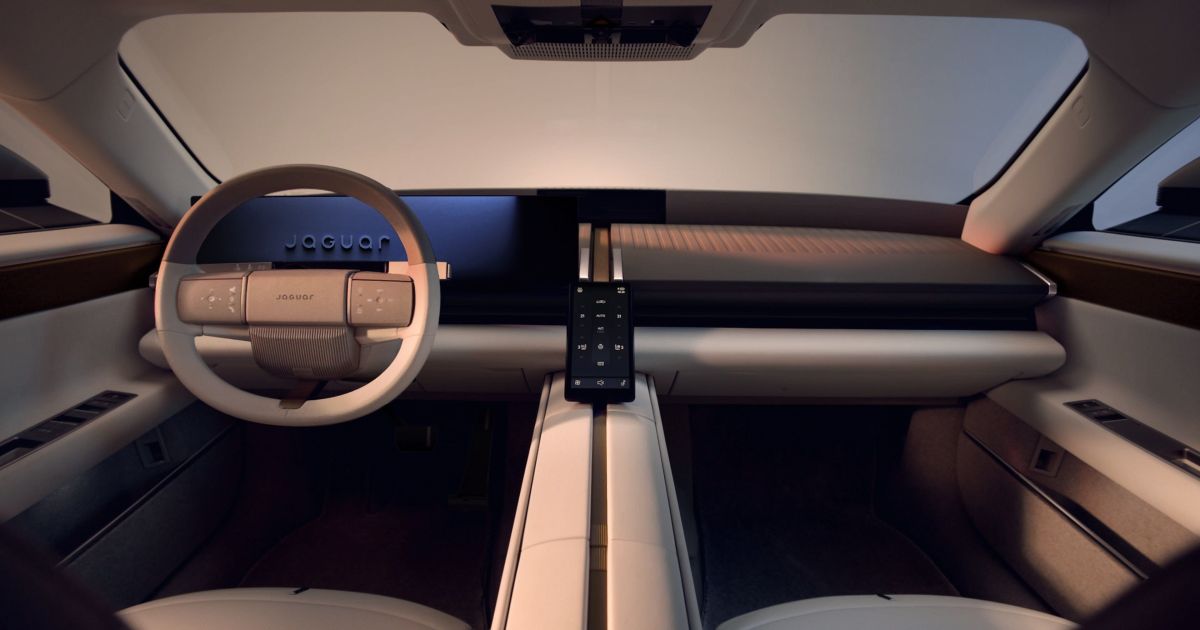 Jaguar revela interior do Type 01 com foco em tecnologia e design
