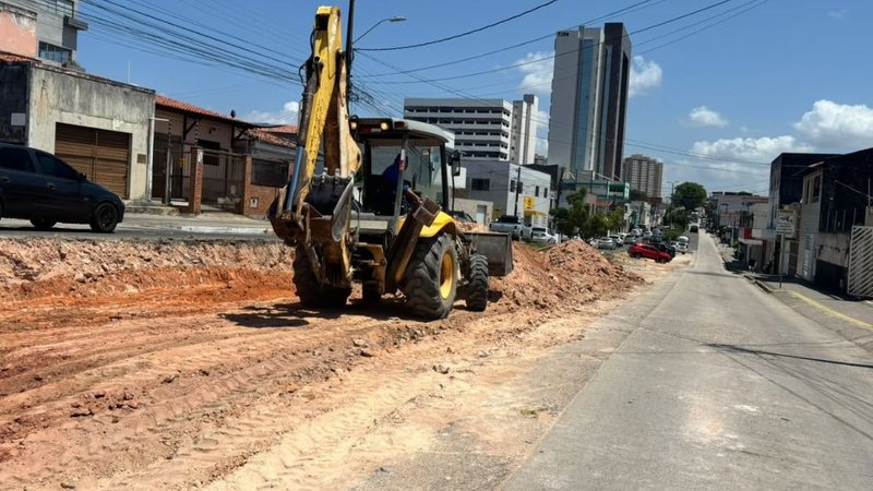 Avenida Jerônimo Câmara avança em revitalização com 65% de execução