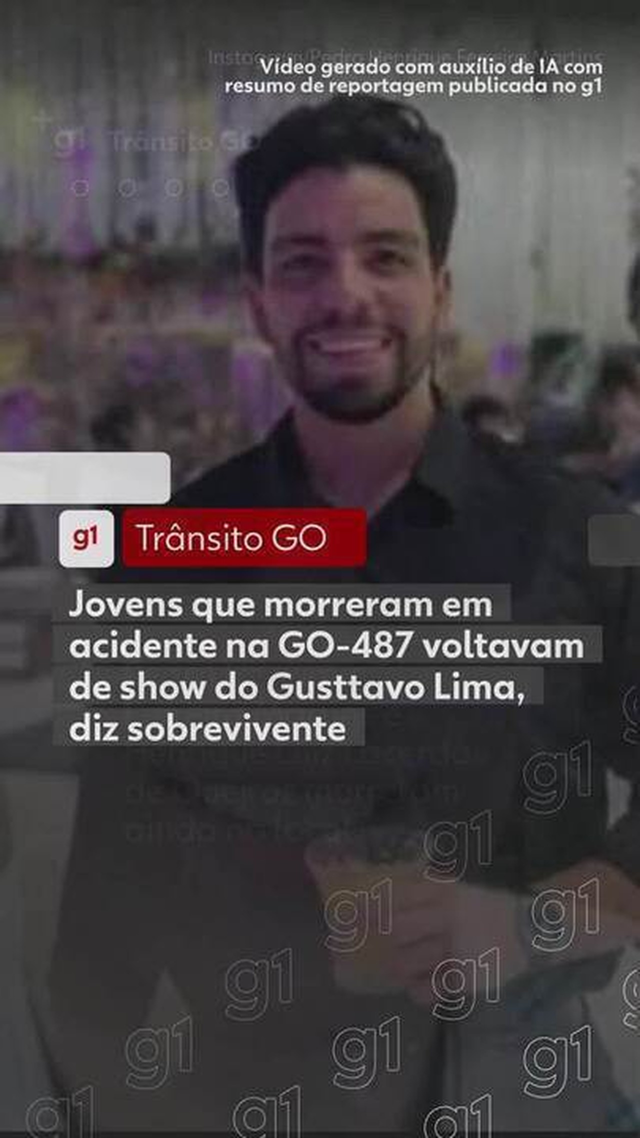 Jovens morrem em acidente na GO-487; sobrevivente relata buraco e luta pela vida