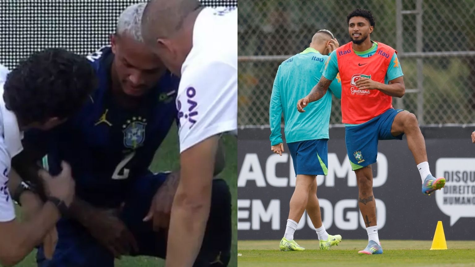 Wesley é cortado da Copa do Mundo por lesão; Éderson é convocado por Ancelotti