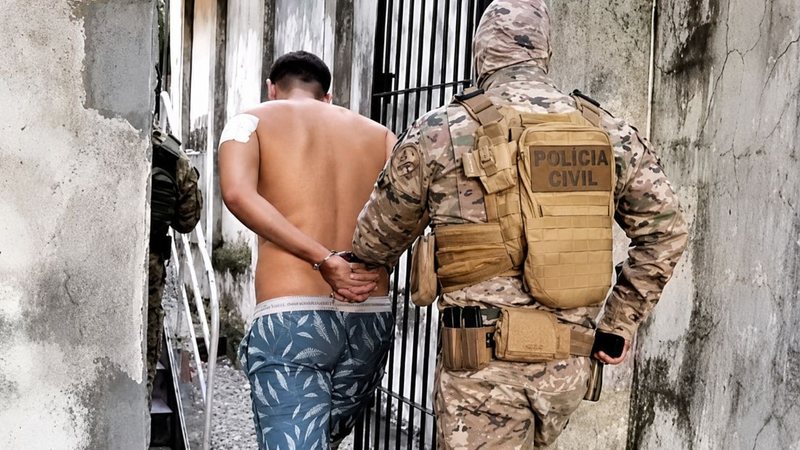 Polícia Civil do RN prende líder de facção com histórico de homicídios