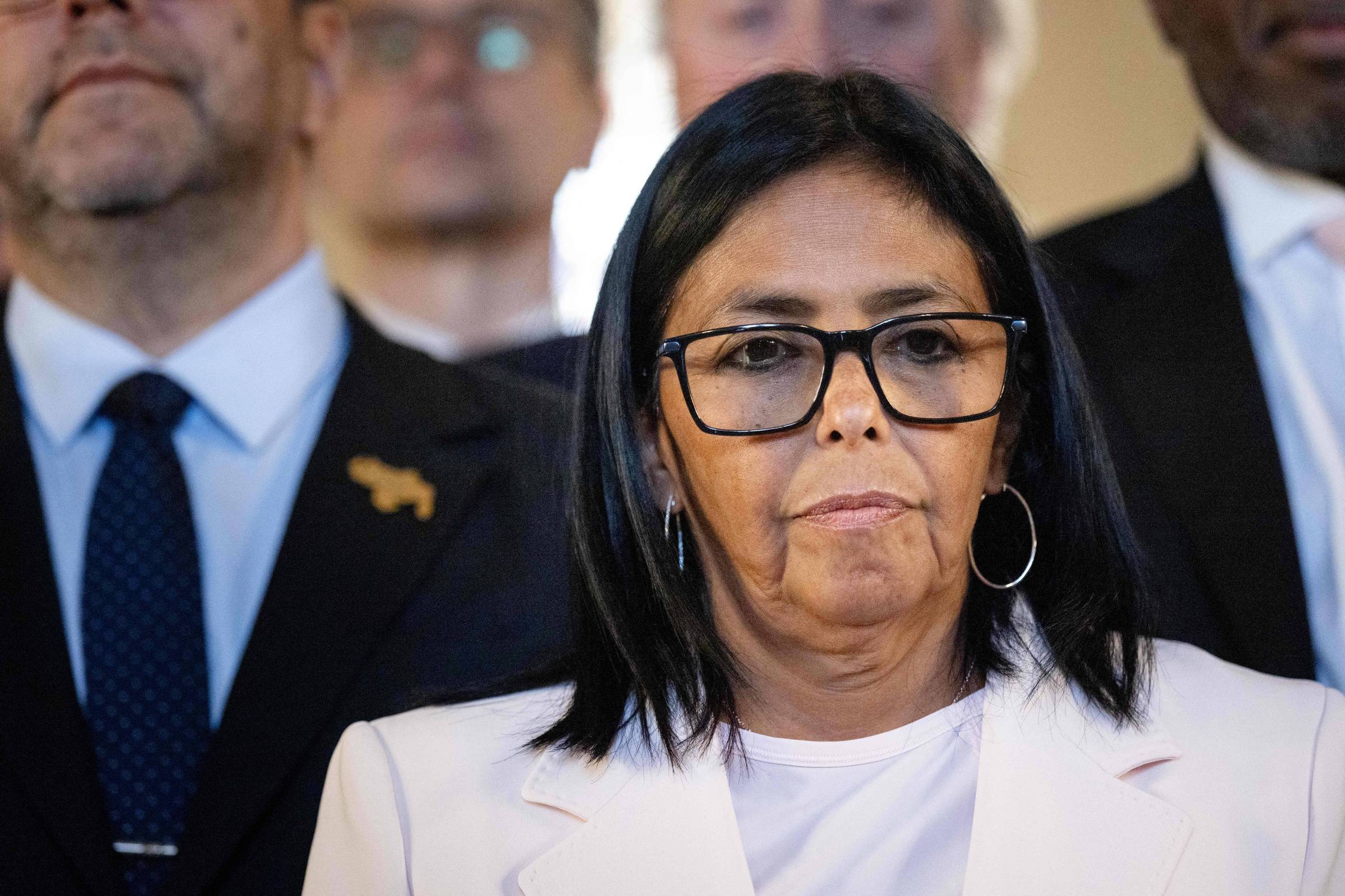 Delcy Rodríguez rechaça ideia de Trump sobre anexação da Venezuela