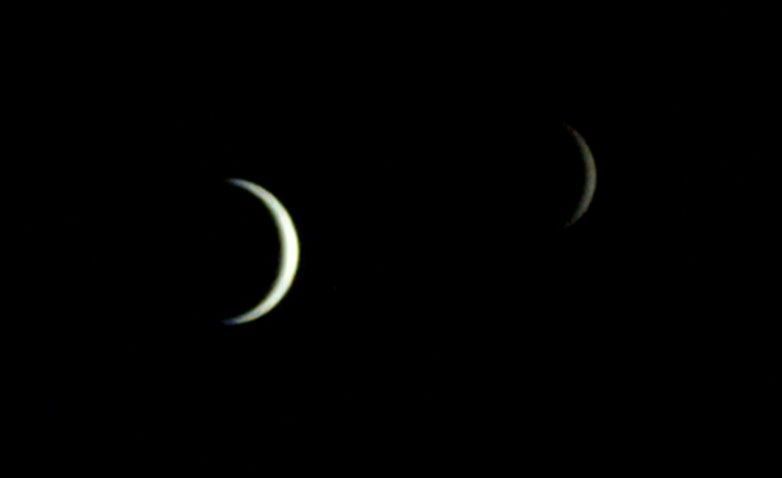 Sonda da Nasa registra Terra e Lua em nova perspectiva durante viagem a Marte