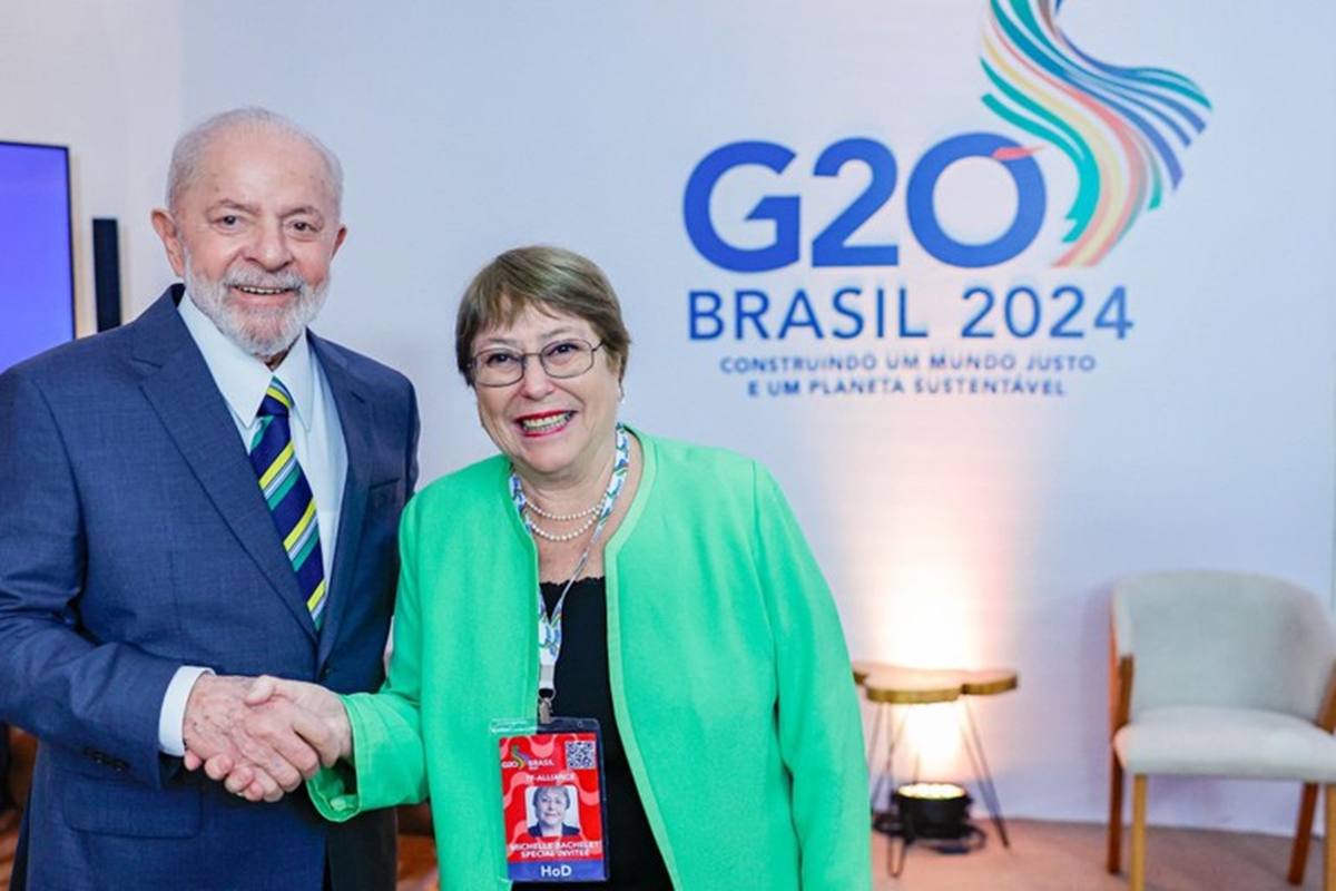 Lula e Trump debatem nome de Bachelet para ONU