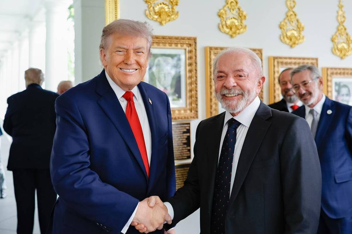 Lula propõe união mundial contra crime organizado a Trump