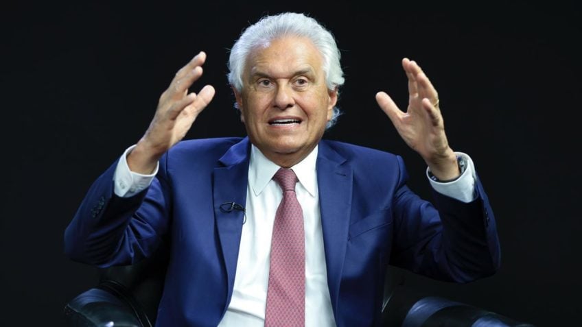 Caiado compara Flávio a peru de Natal e alerta para riscos na eleição