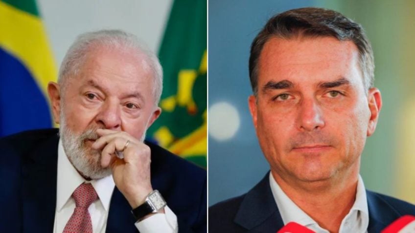 Pesquisa: Lula e Flávio Bolsonaro empatados em intenções de voto para o 2º turno no DF