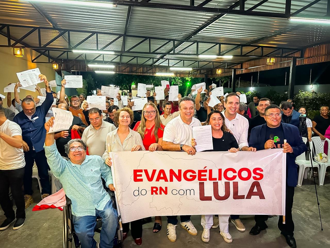 Líderes evangélicos fortalecem PT no RN por justiça social