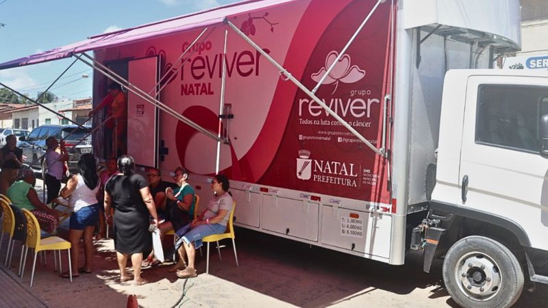Prefeitura de Natal oferece mamografias gratuitas em unidade móvel entre 6 e 10 de julho