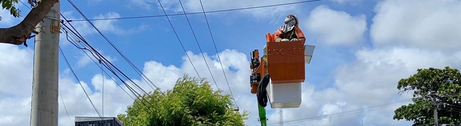 Neoenergia Cosern realiza interrupções programadas na rede elétrica do RN até 25 de maio