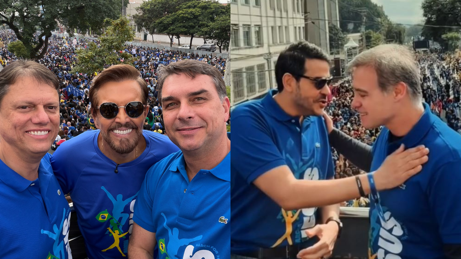 Marcha para Jesus é marcada por discursos políticos em SP