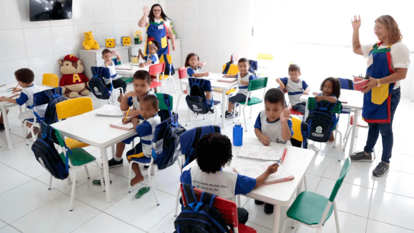 Matrículas em creches crescem 11% em nove anos, mas ficam aquém da meta