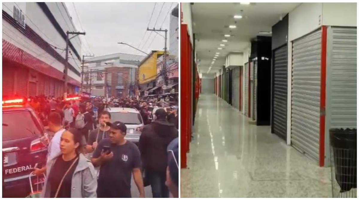 Receita Federal mira Brás e interdita dois shoppings