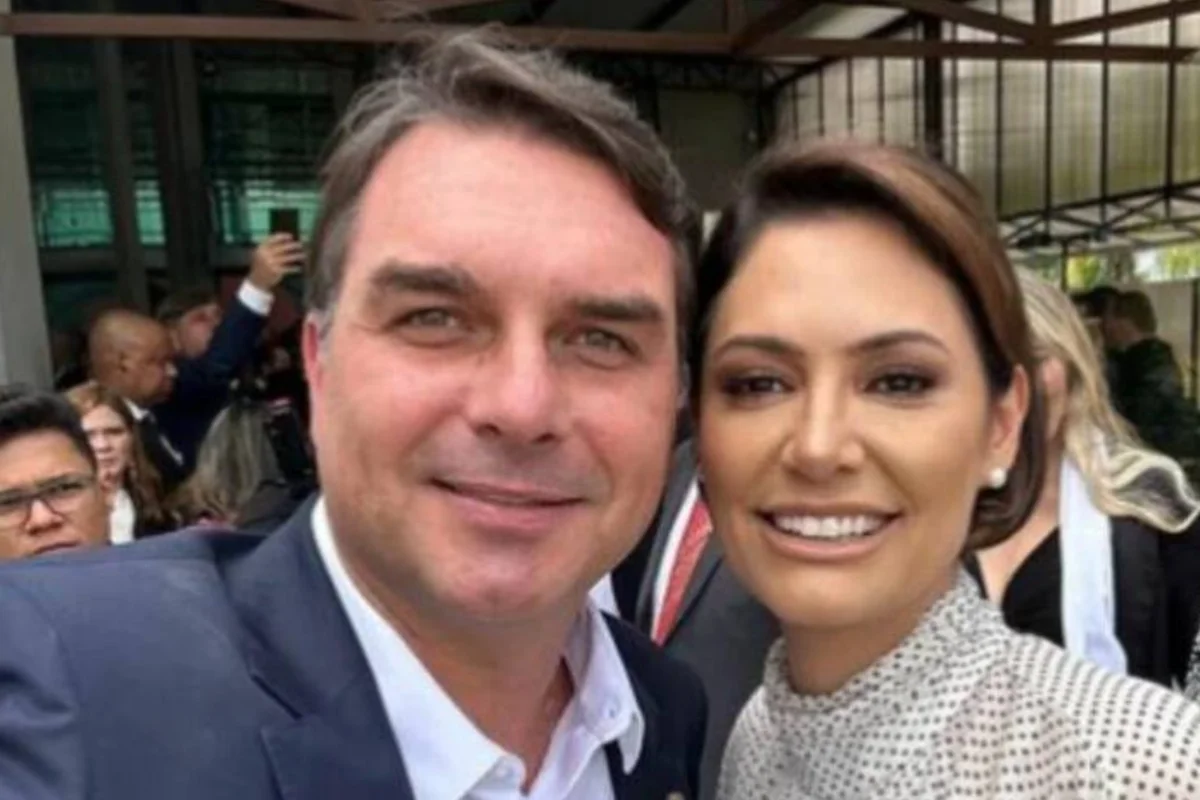 Michelle Bolsonaro relata desrespeito e humilhação em ligação de Flávio Bolsonaro