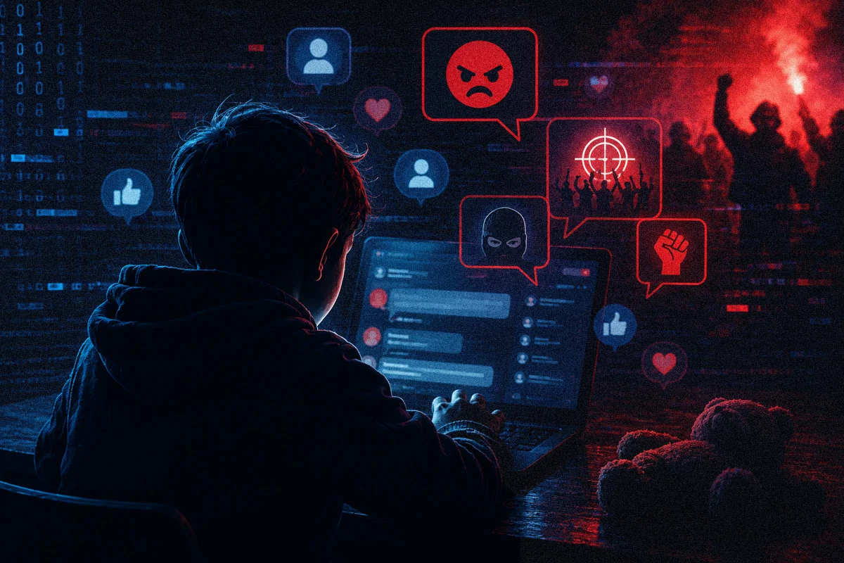 MJSP identifica crianças de 9 anos em grupos extremistas