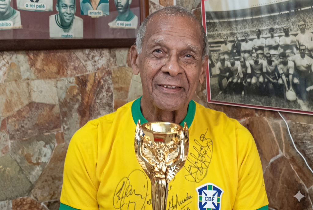 Morre Brito, campeão mundial com a Seleção Brasileira na Copa de 1970, aos 86 anos