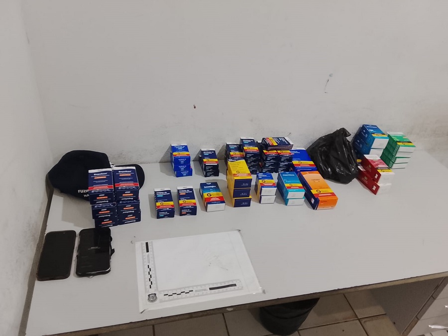 Polícia Militar detém entregador com 50 medicamentos controlados na Redinha