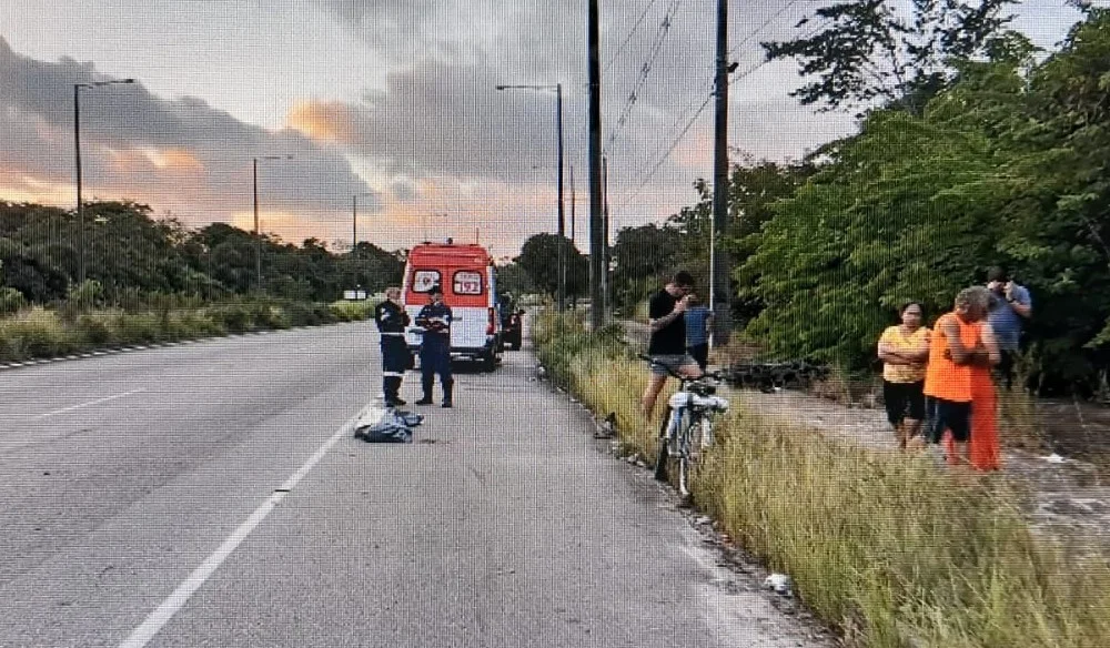 Motociclista morre após acidente no prolongamento da Avenida Prudente de Morais