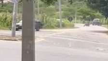 PRF persegue motociclista em alta velocidade e o prende no interior do RN