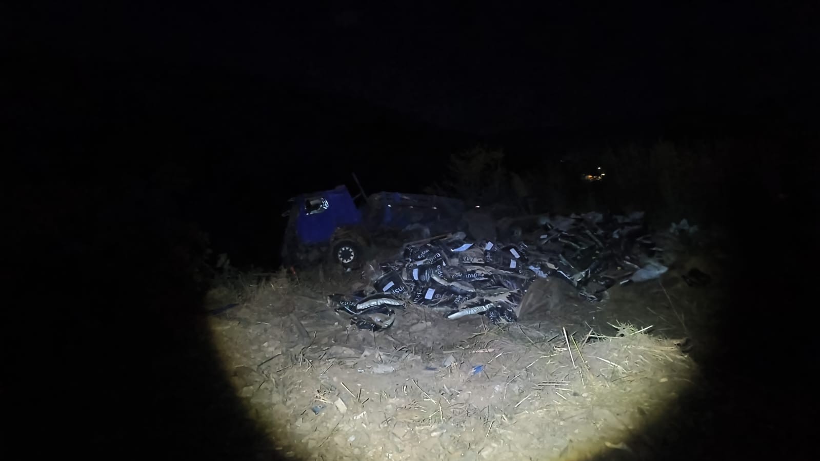 Motorista salta de caminhão desgovernado e sobrevive a acidente em Capitólio