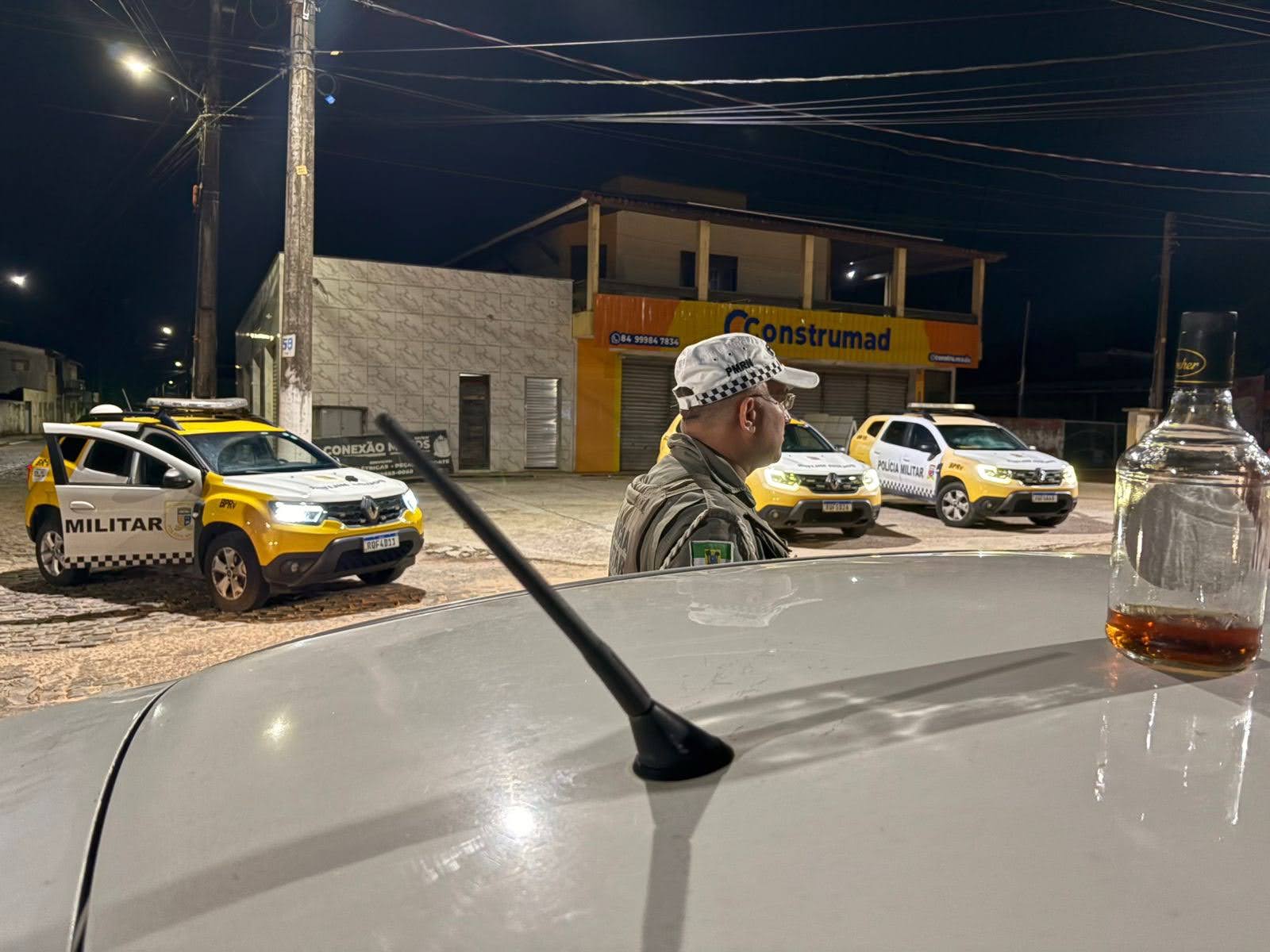 Dois condutores são detidos na Grande Natal por embriaguez ao volante