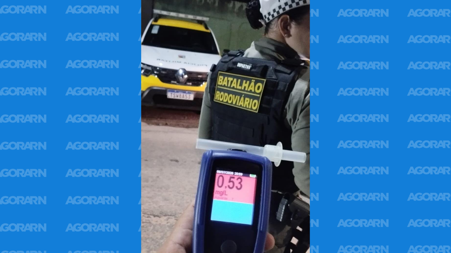 Motoristas sem CNH são presos por embriaguez em blitz na Grande Natal