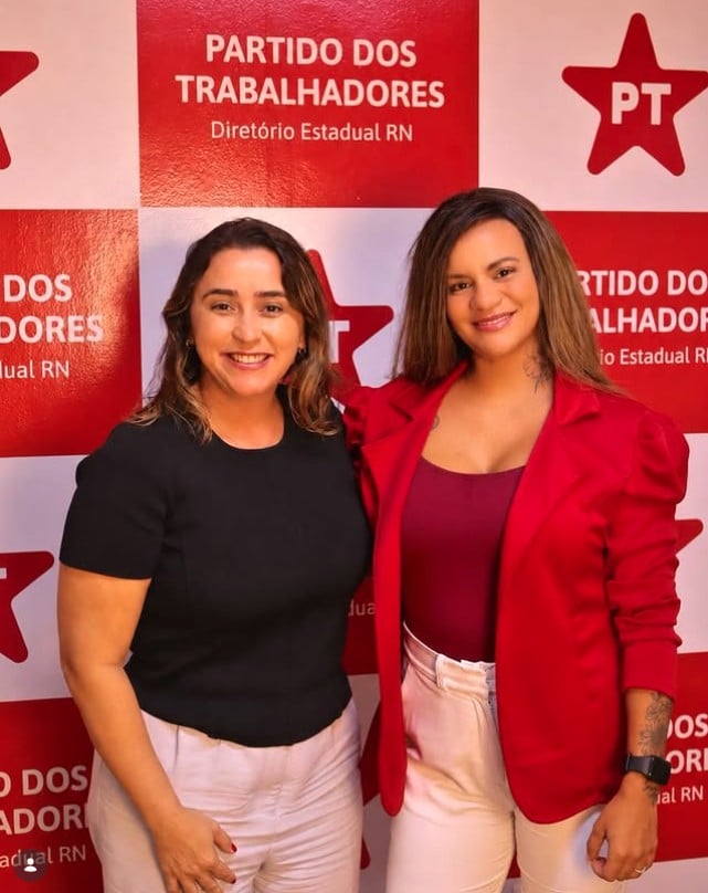 PT do RN acolhe Juliana Garcia em luta contra violência